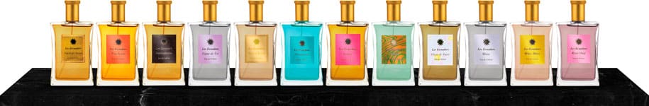 Collection complète des parfums Ecuadors disponible au Bijou Parfumé à Grenoble, fragrances de niche élégantes et raffinées.