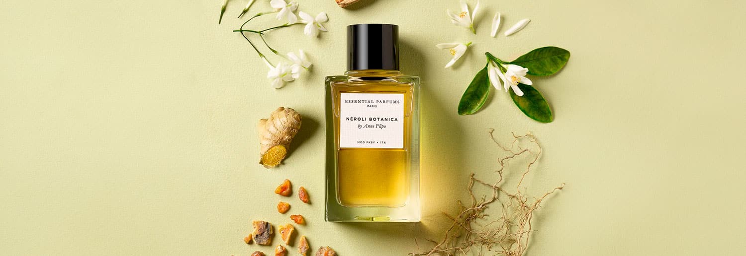 Parfum Néroli Botanica de chez Essential Parfums à retrouver au Bijou Parfumé sur Grenoble.