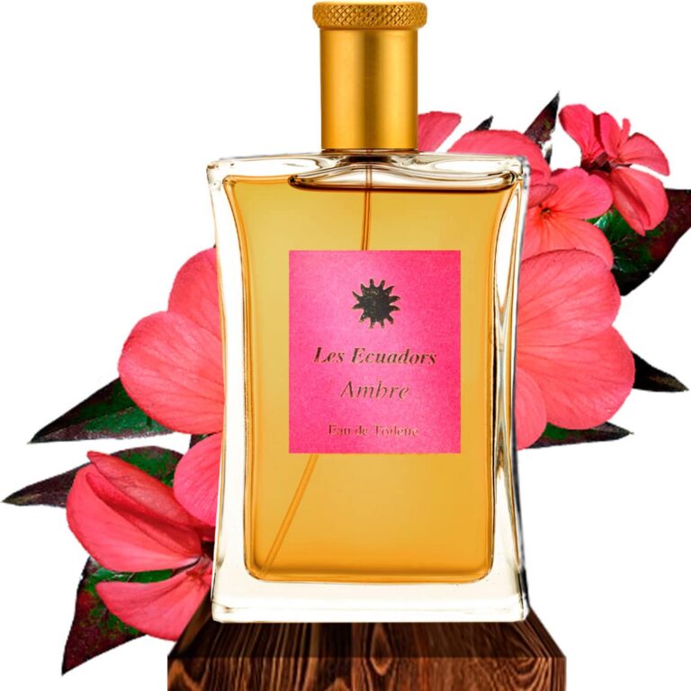 Parfum Ambre d’Ecuadors disponible au Bijou Parfumé à Grenoble, fragrance chaude et enveloppante.