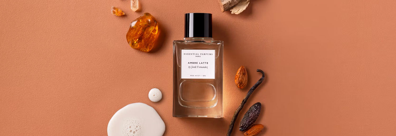 Nouveauté Ambré Latté d'Essential Parfums au Bijou Parfumé à Grenoble